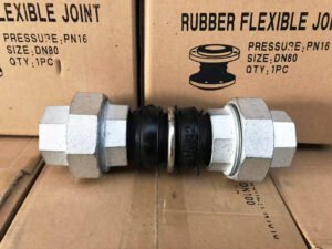 Threaded Union Rubber Expansion Joint